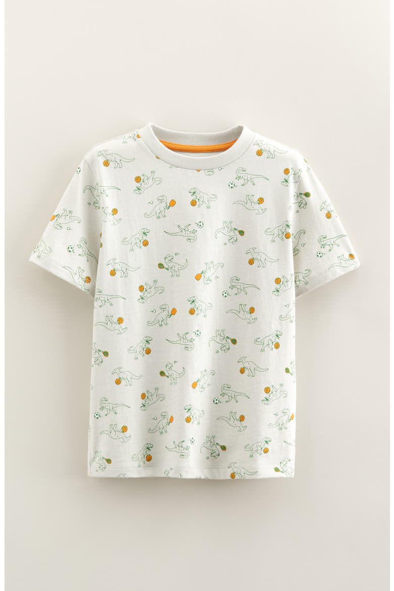 Kids' Graphic T-Shirt, Main, color, GREY TILE DINO SPORTS