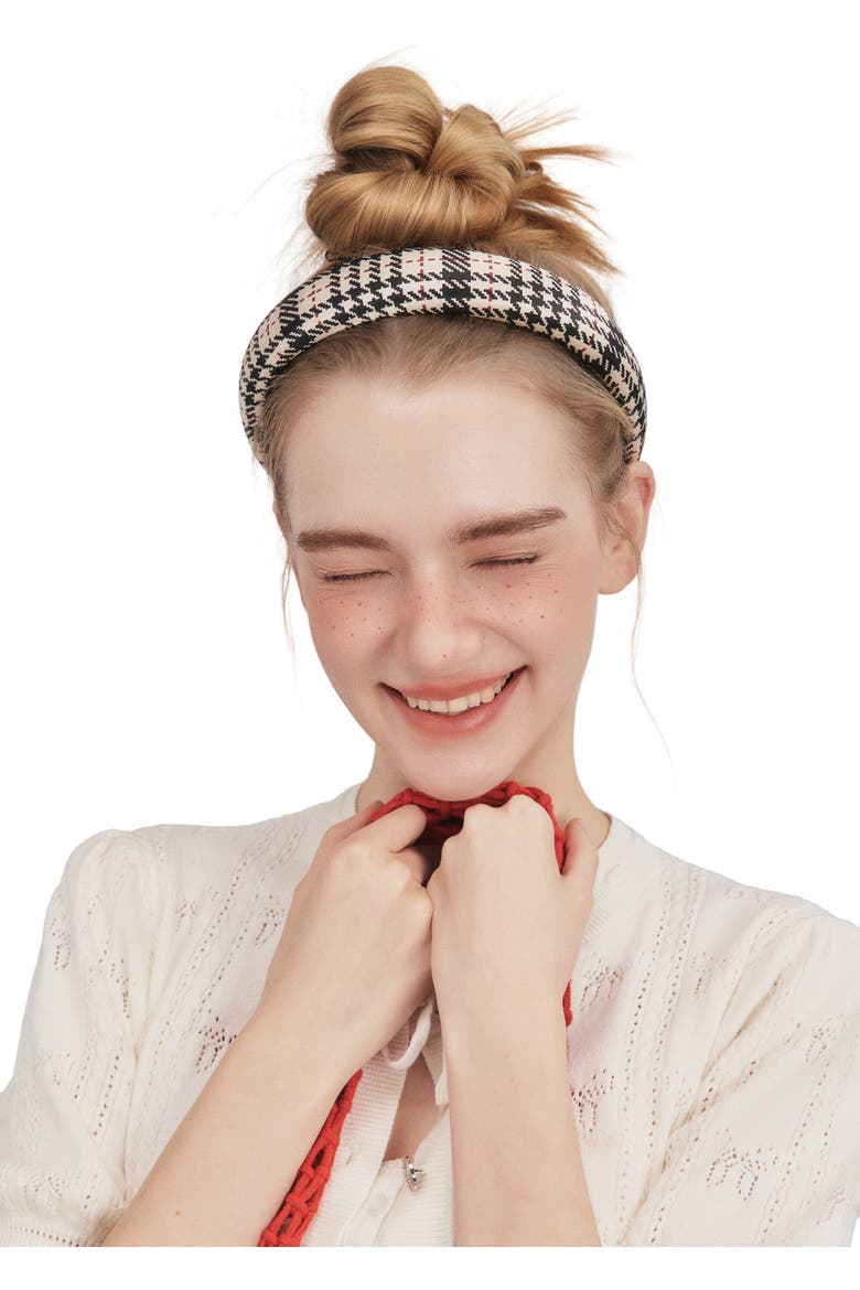 Cordellia Silk Headband, Alternate, color, Beige