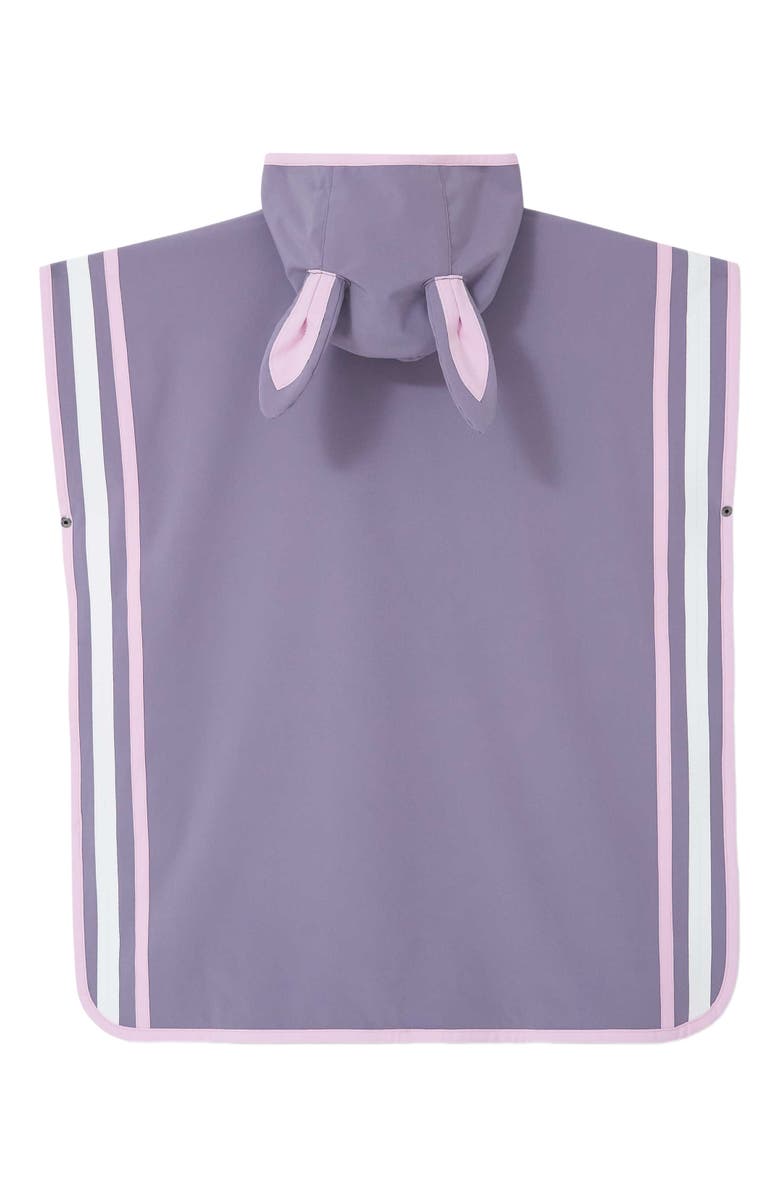 Roarsome Poncho Towel, Alternate, color, Medium Pink