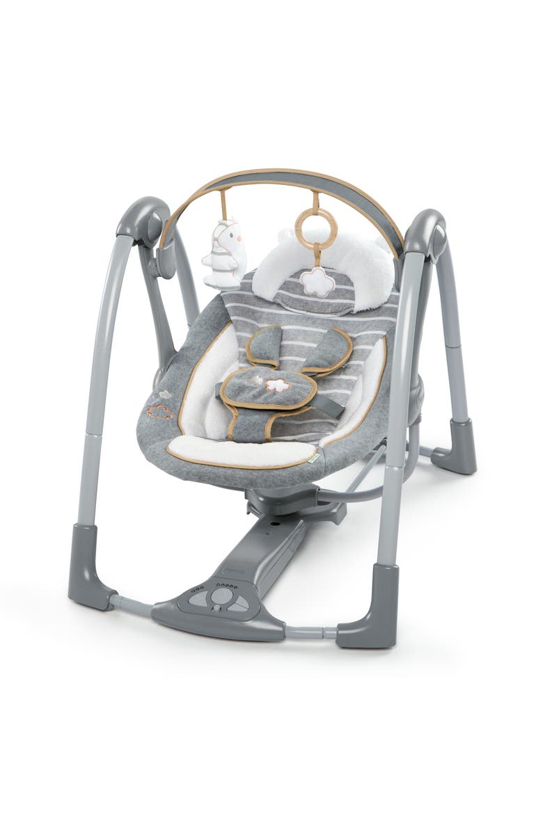 Swing n Go Portable Swing, Main, color, Grey
