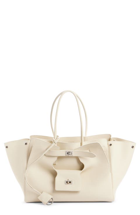 Medium Bel Air Calfskin Leather Tote