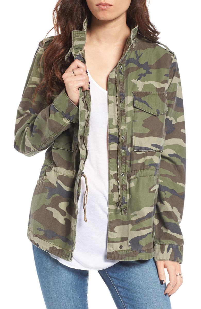 Thread & Supply Outsider Camo Print Jacket, Main, color, 