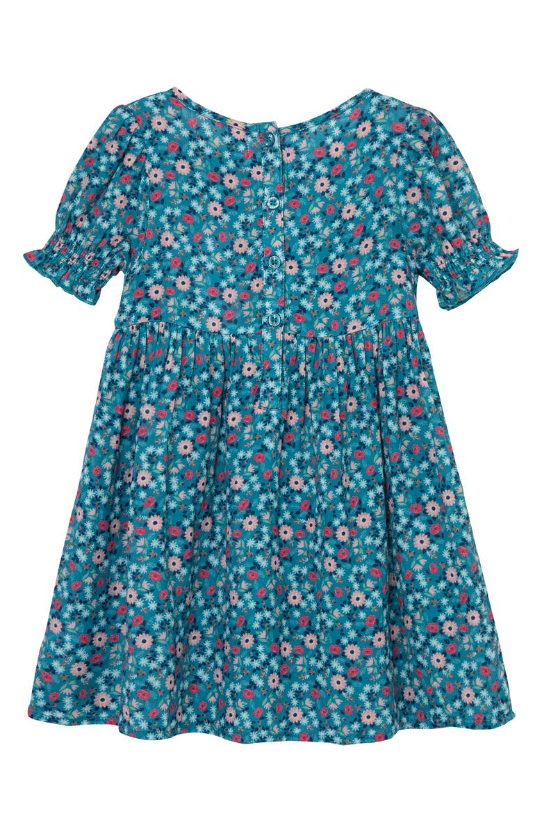 Peek Aren't You Curious Kids' Floral Smocked Cotton Dress, Alternate, color,
