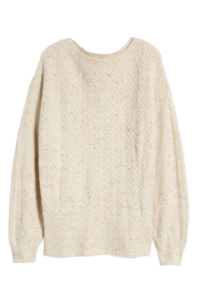 Treasure & Bond Cable Stitch Sweater, Alternate, color, 