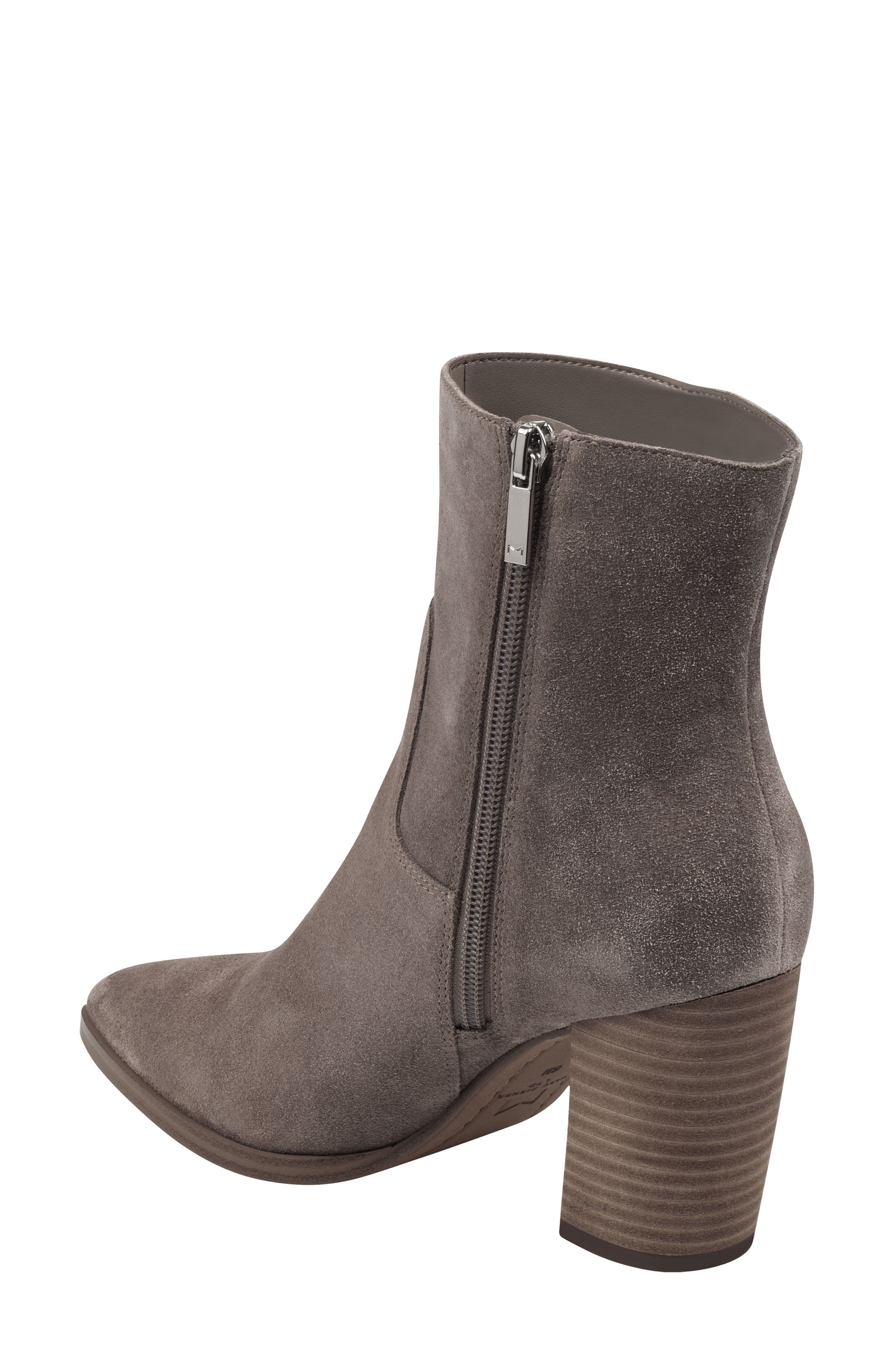 Giana Western Bootie, Alternate, color, MEDIUM NATURAL SUEDE