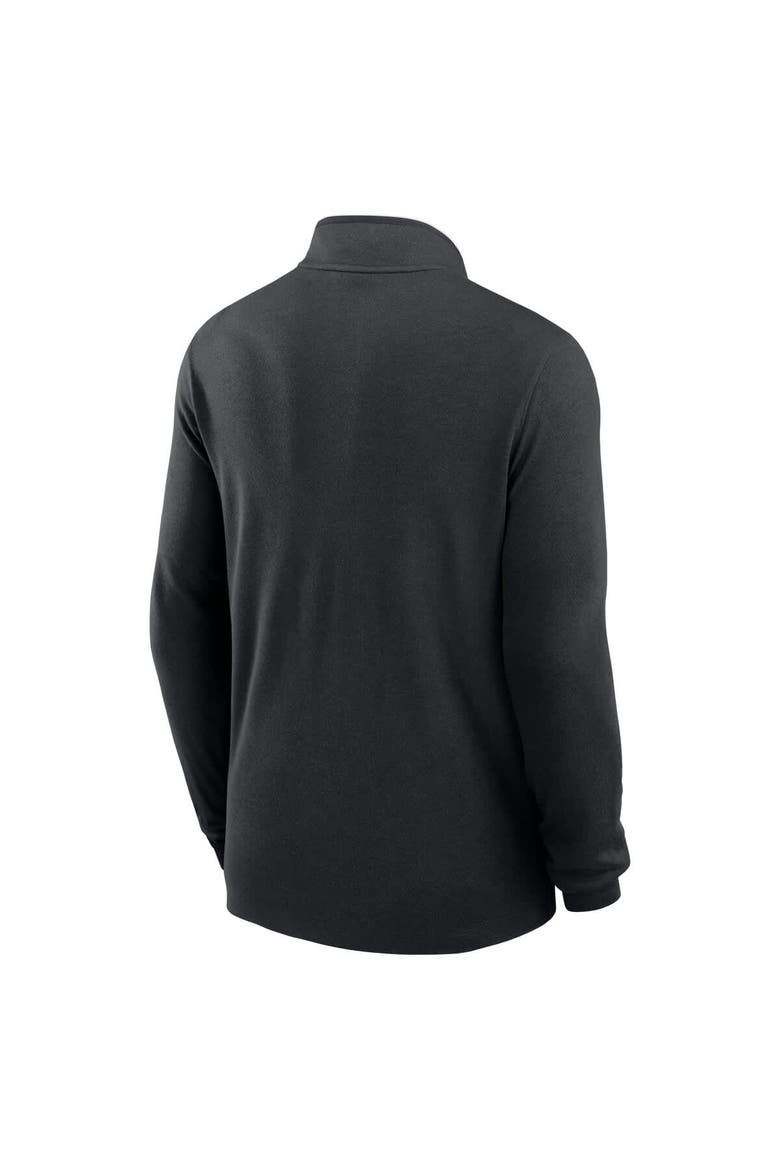 Men's Nike Black Army Black Knights Army 250 Collection Dri-FIT Victory Quarter-Zip Top, Alternate, color, Black