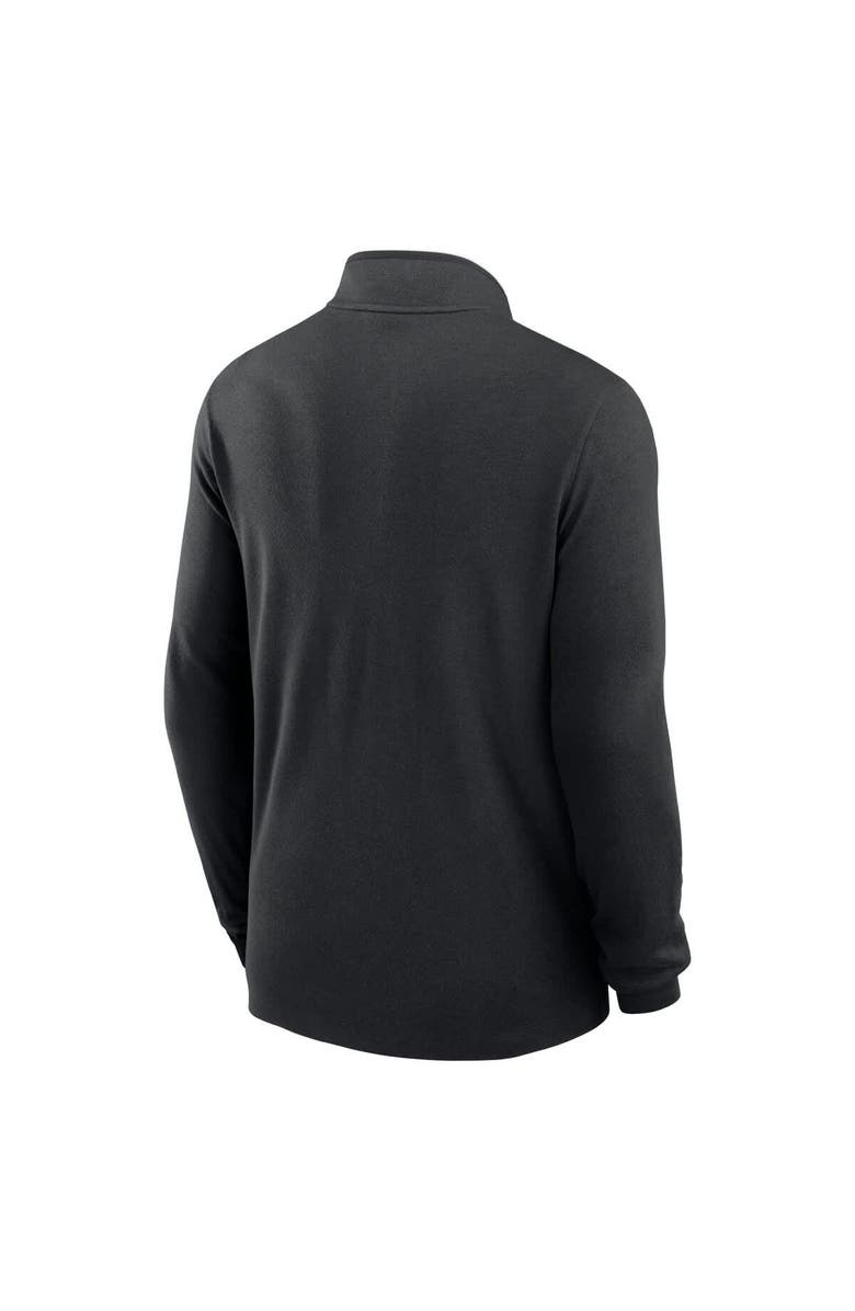 Nike Men's Nike Black Army Black Knights Army 250 Collection Dri-FIT Victory Quarter-Zip Top, Alternate, color, Black