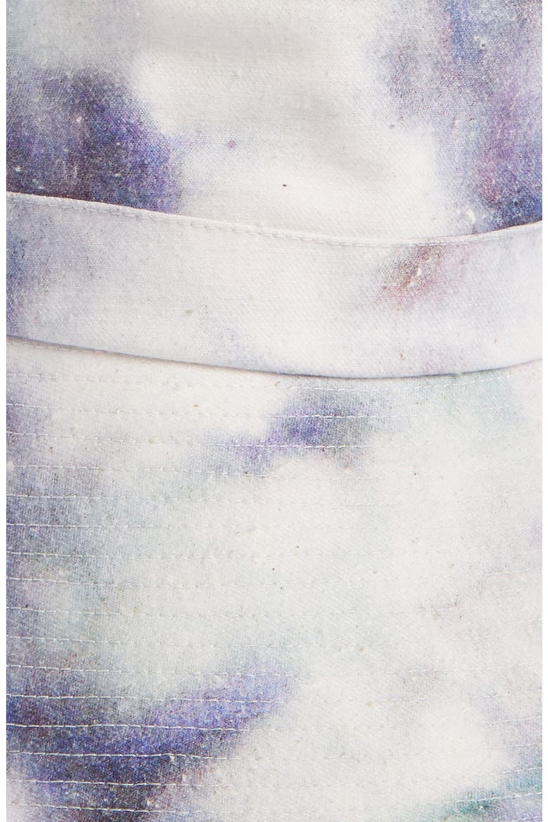 Noliae Slouchy Tie Dye Bucket Hat, Alternate, color, BLUE