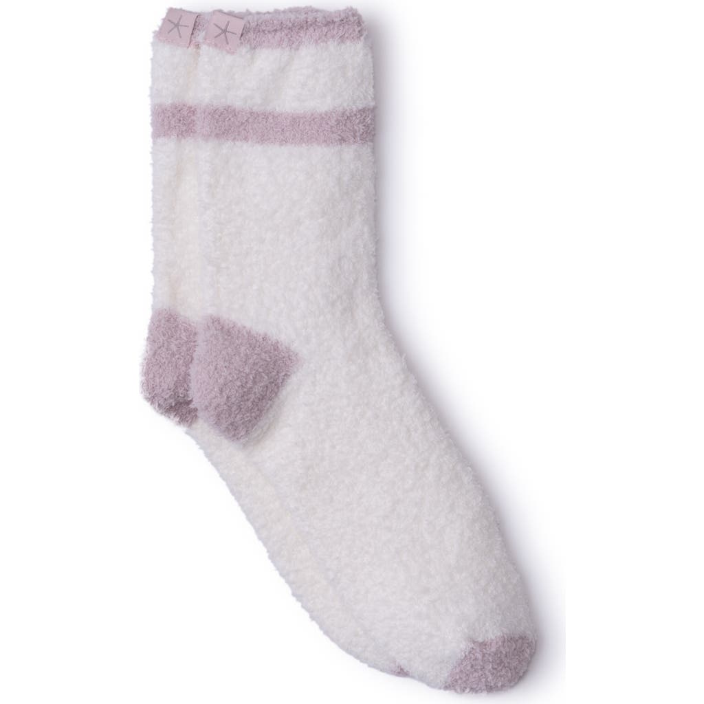 Barefoot Dreams Cozychic™ Half Crew Socks In White