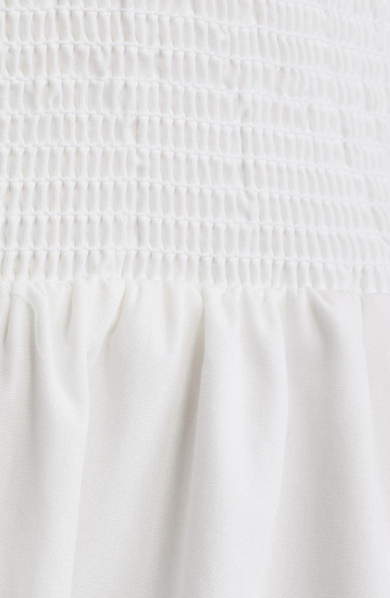 Vince Camuto Sleeveless Cotton Midi Dress, Alternate, color, Ivory