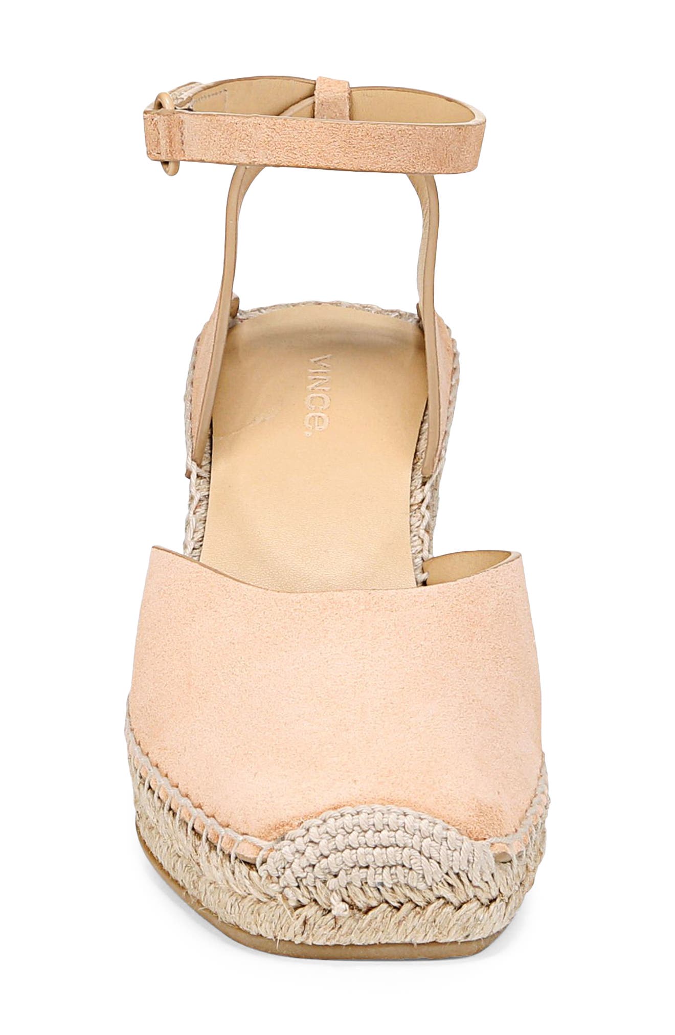 Vince Cecilia Ankle Strap Espadrille Wedge, Alternate, color, 