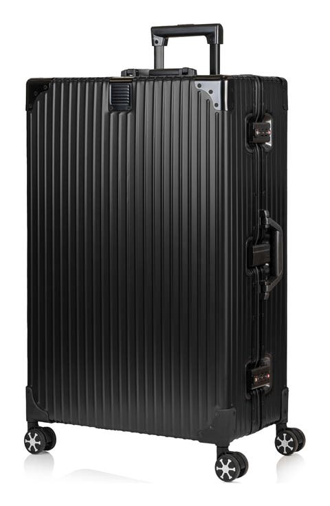 Elite Large Aluminum Hardside Suitcase