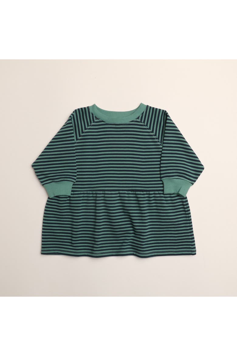 Kelsey Dress, Main, color, Green Blue Stripe