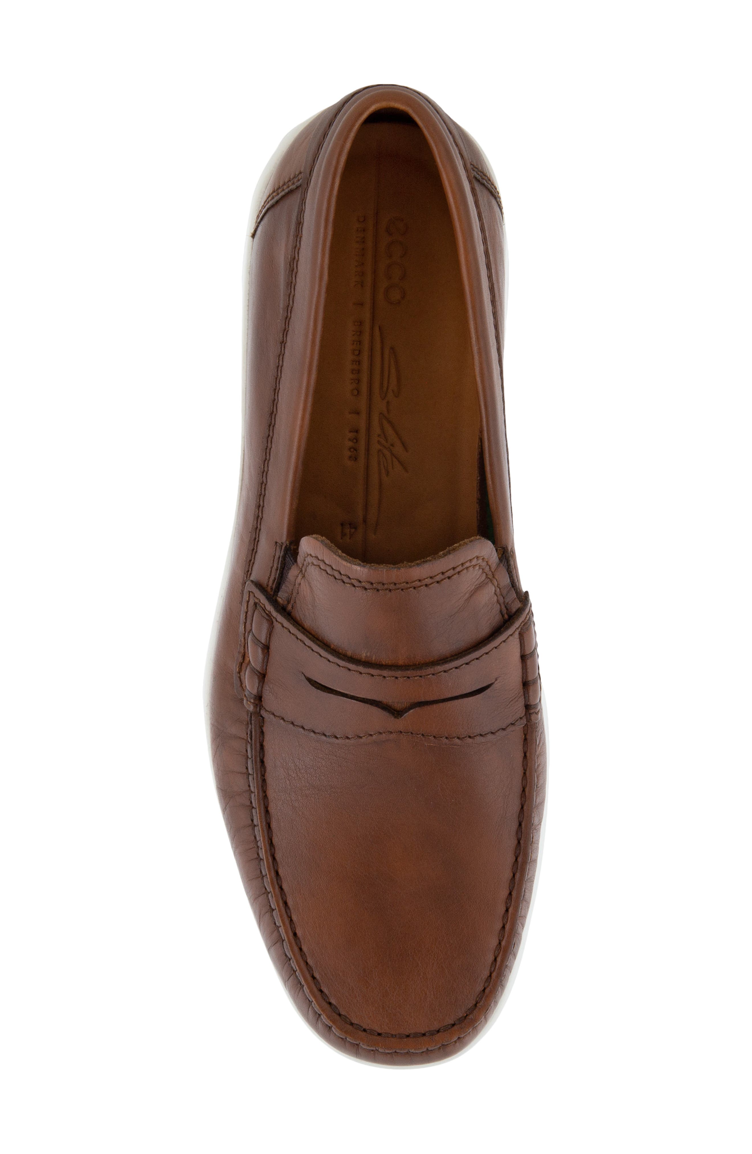 ECCO S Lite Penny Loafer, Alternate, color, Cognac