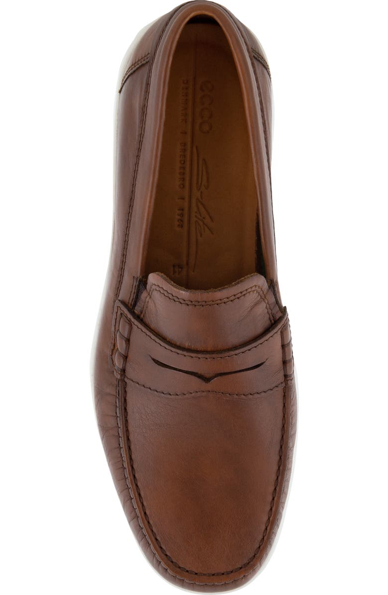 ECCO S Lite Penny Loafer, Alternate, color, Cognac