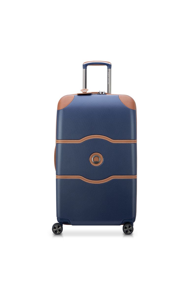 Chatelet Air 2.0 Hardside 26" Large Checked Spinner Luggage, Main, color, Navy Blue