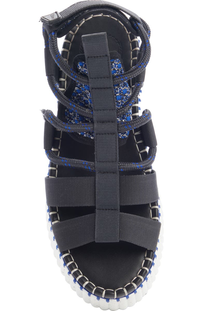 Chloé Nama Platform Sandal, Alternate, color,