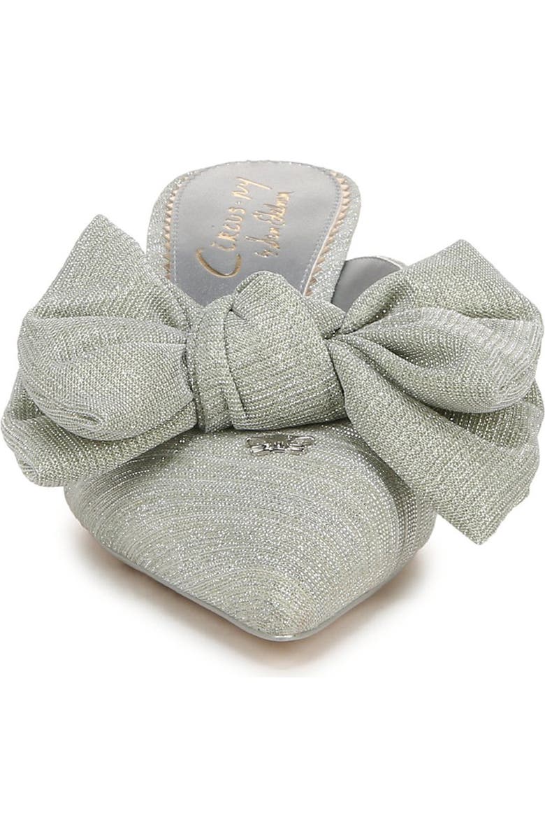 Circus NY by Sam Edelman Fiona Pointed Toe Mule, Alternate, color, Silver Metallic