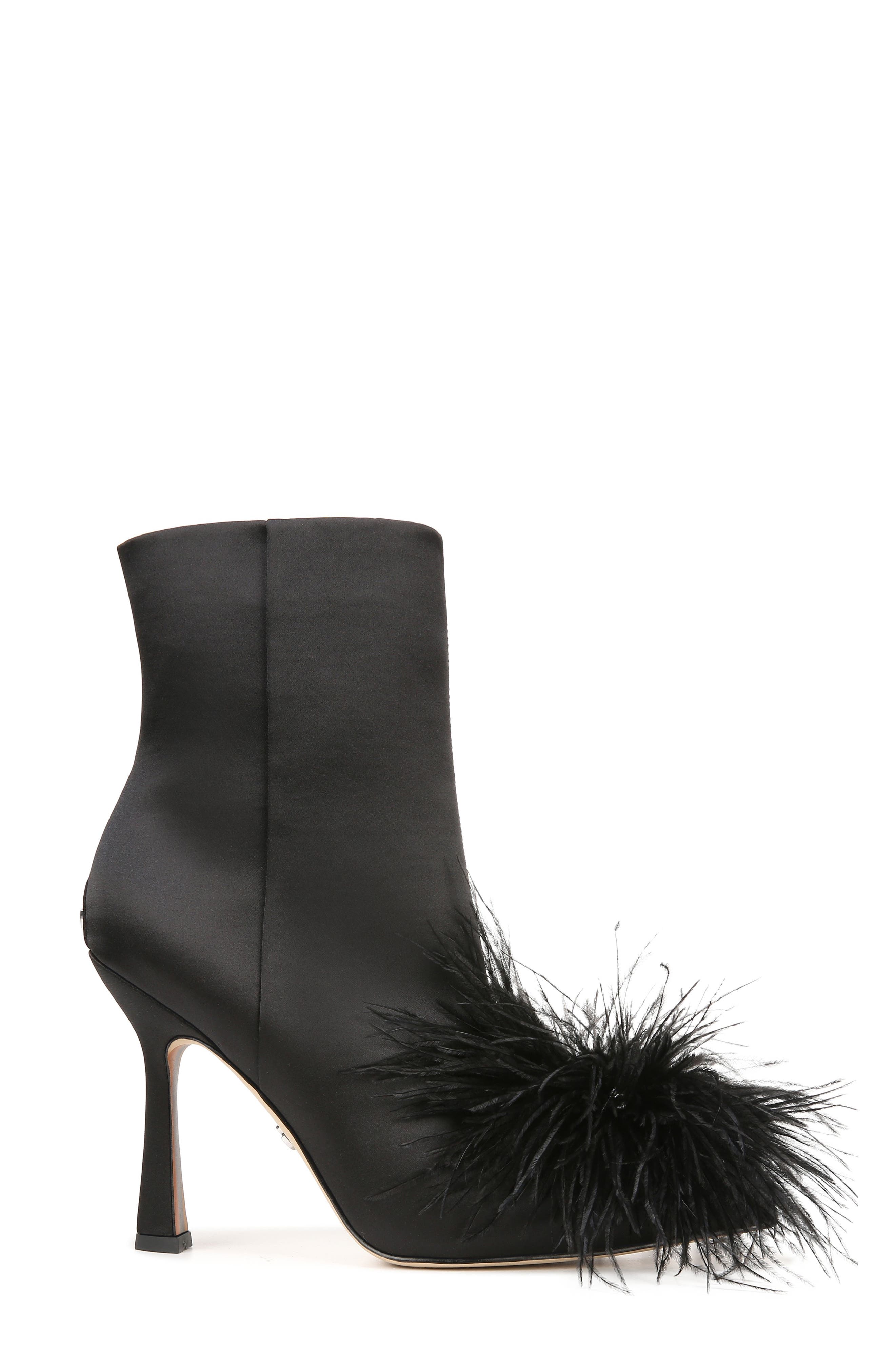 Sam Edelman Ency Pointed Toe Bootie, Alternate, color, Black