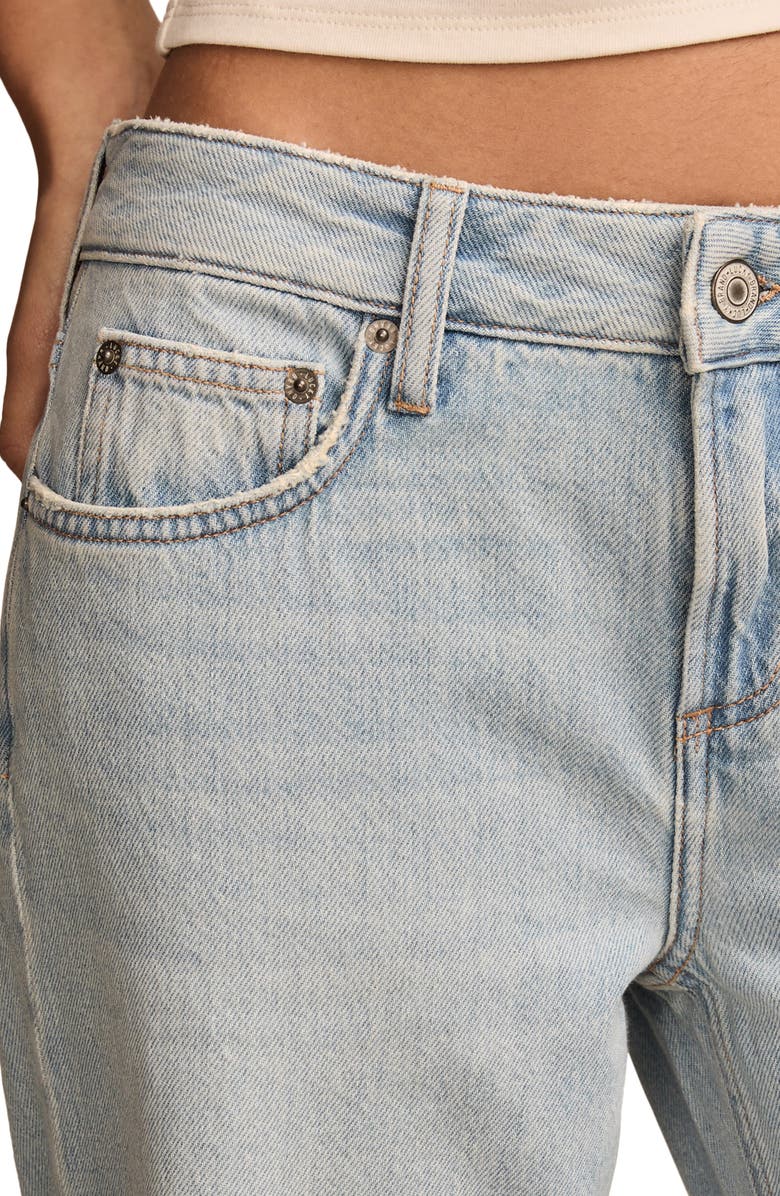 Lucky Brand Baggy Wide Leg Jeans, Alternate, color, Azure Fade Wash