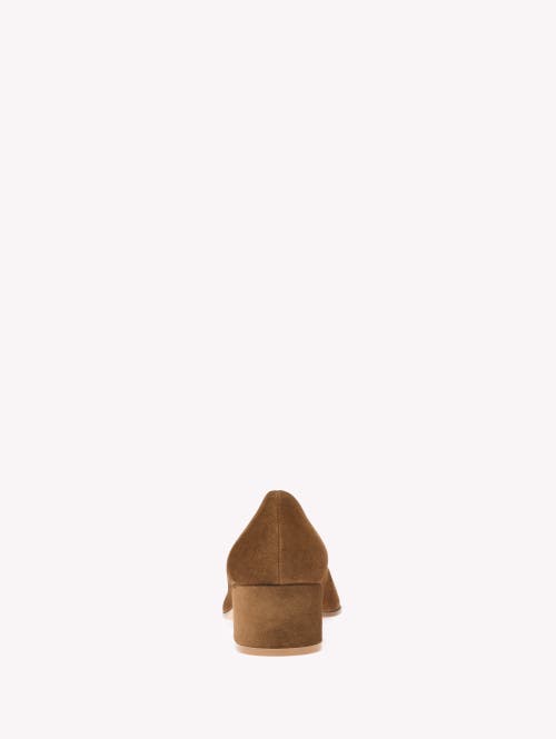 Gianvito Rossi Piper 40mm Suede Pumps In Brown