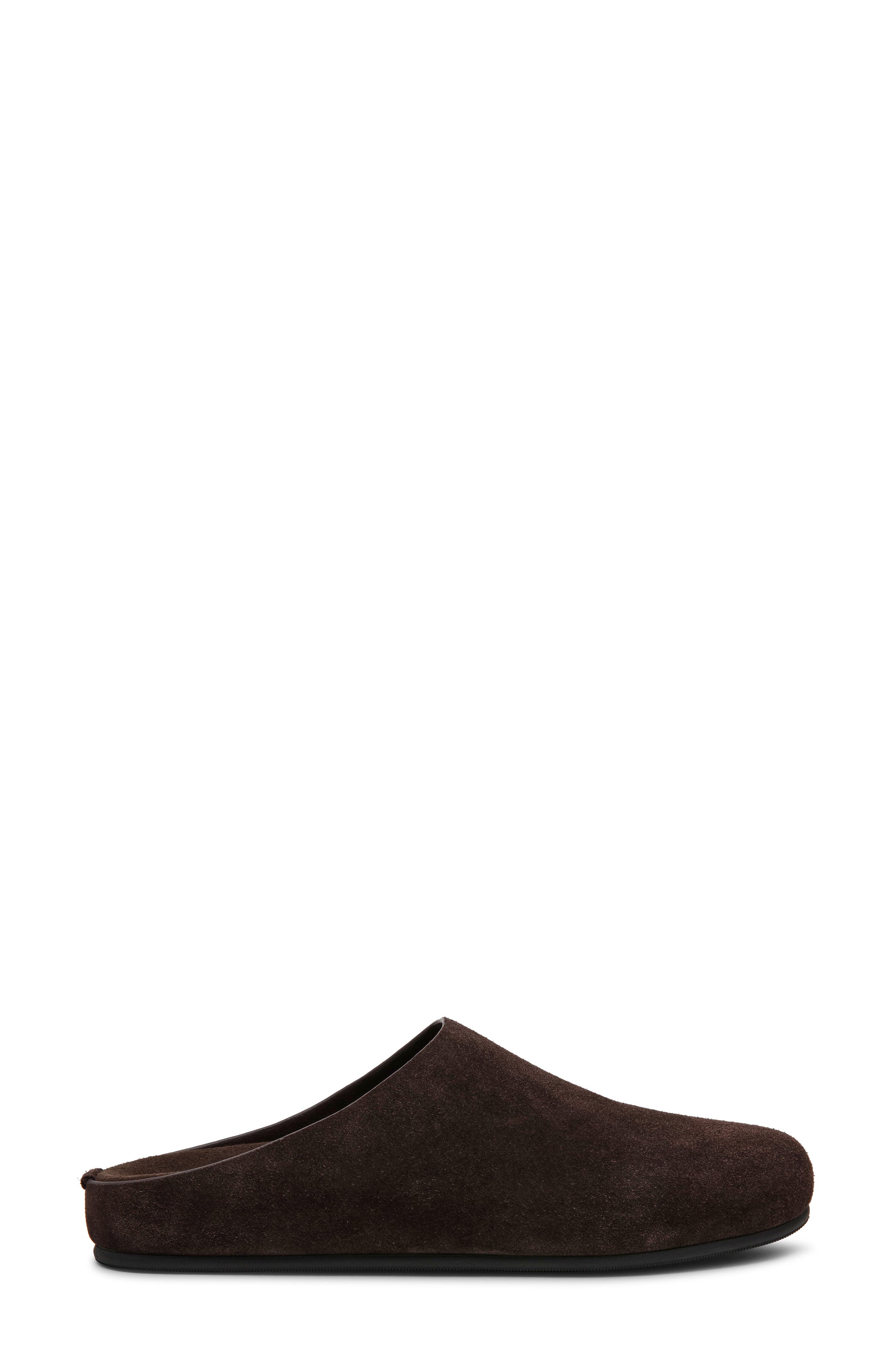 Fern Clog, Alternate, color, BROWN SUEDE