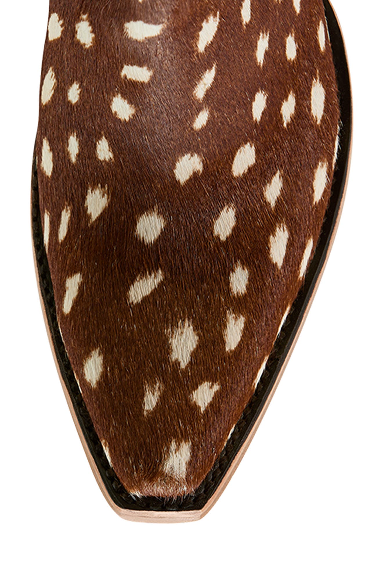 Ariat Dixon X Toe Western Boot, Alternate, color, Brown Calf Hair