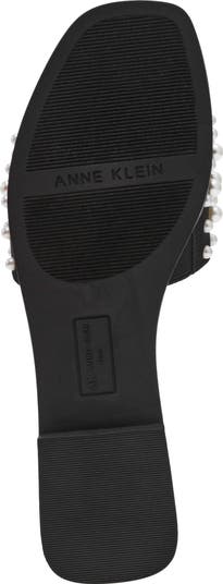 Eugenie Faux Pearl Slide Sandal
