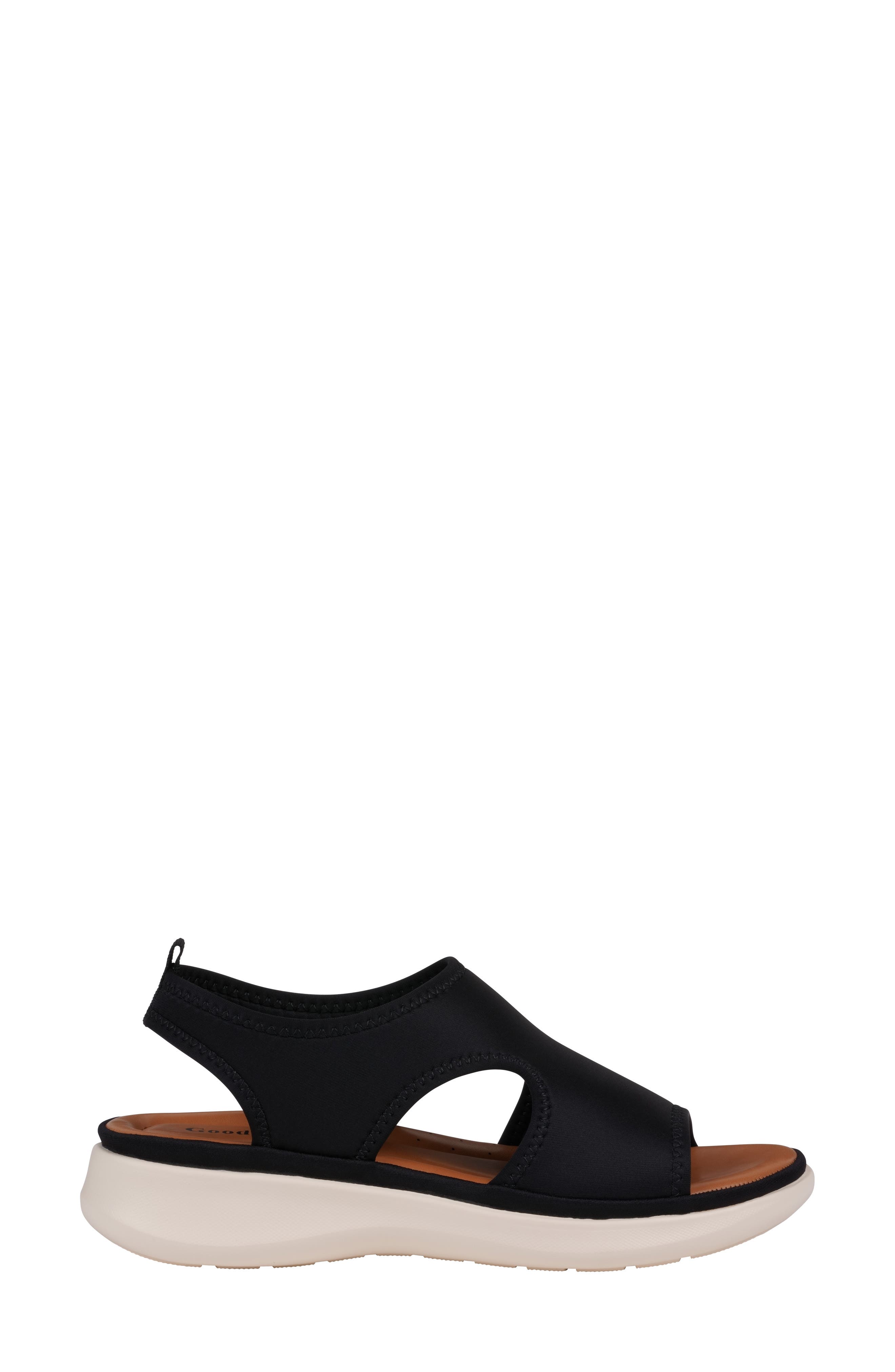 GC SHOES Romy Stretch Sandal, Alternate, color, Black