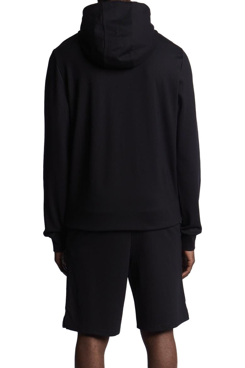 Fly Fleece Long Sleeve Hoodie, Alternate, color, Jet Black