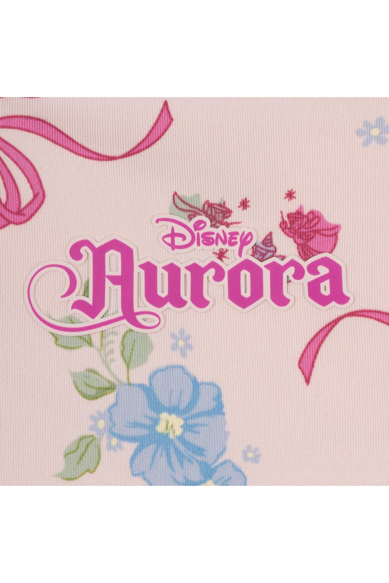 Sleeping Beauty Aurora Sleeveless Skater Dress, Alternate, color, Light Pink Aurora