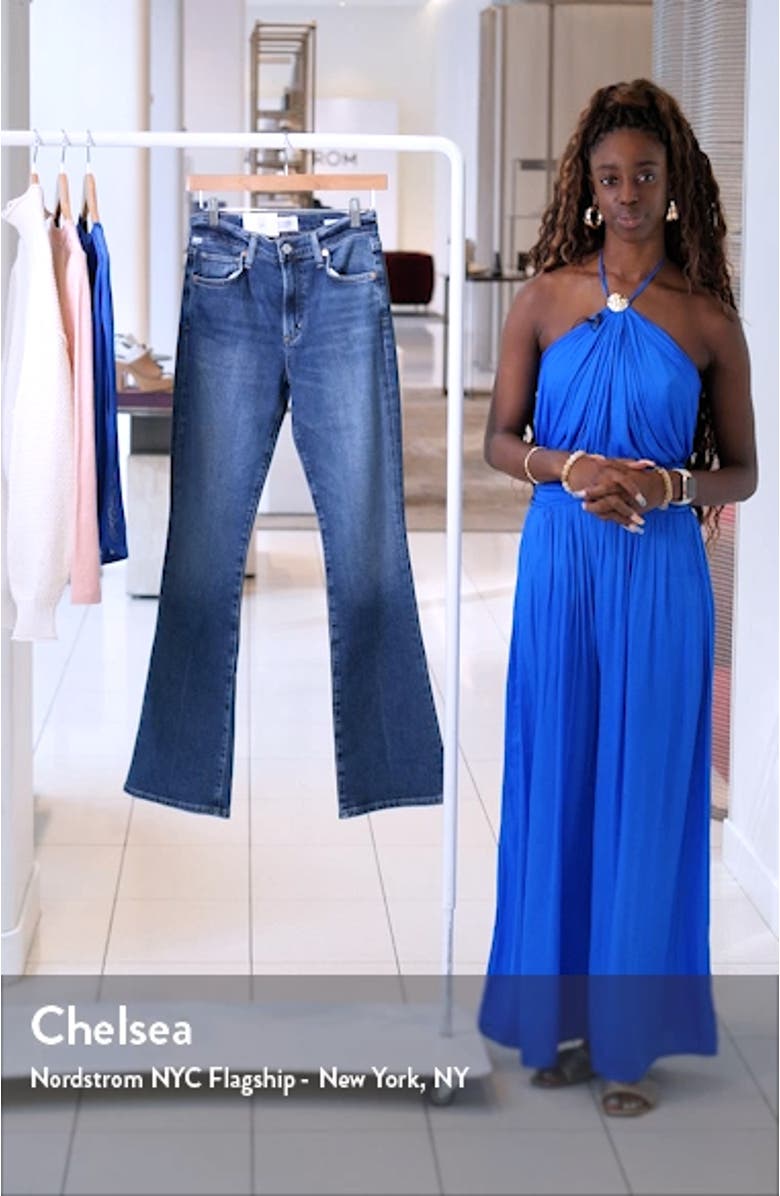 Lilah High Waist Bootcut Jeans, sales video thumbnail