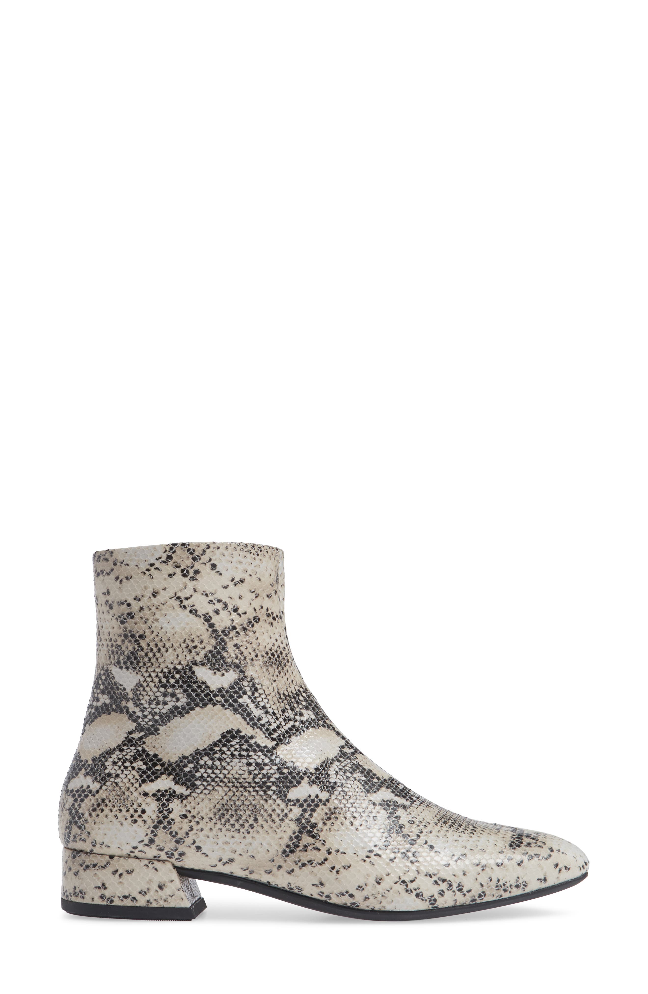 Joyce Bootie, Alternate, color, SAND/ BLACK LEATHER