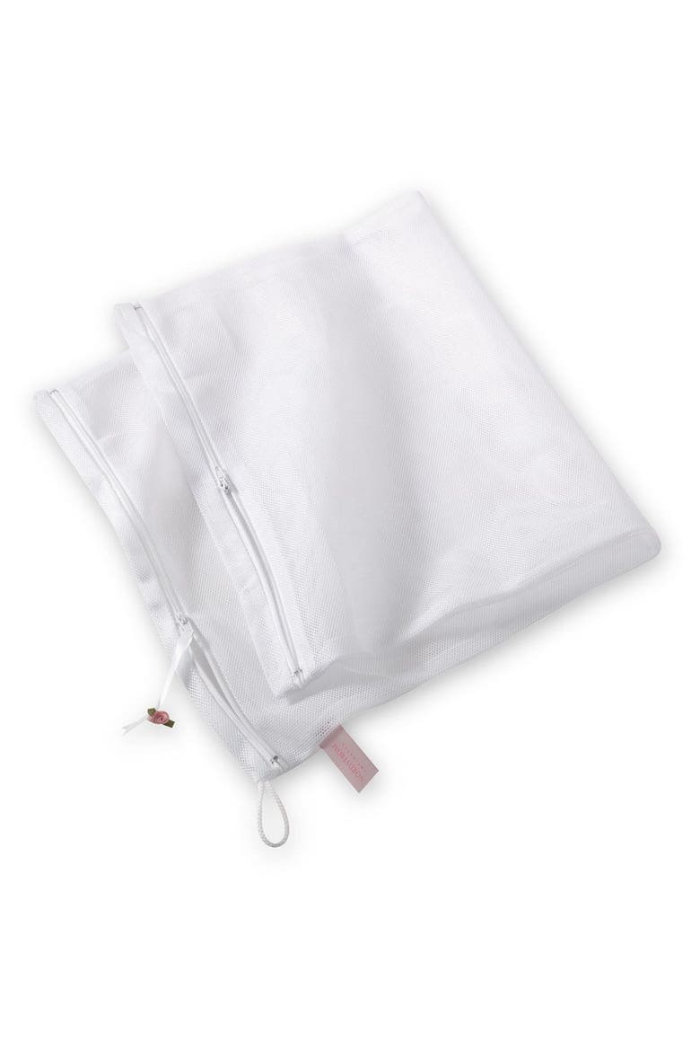Lingerie Wash Bag, Main, color, WHITE