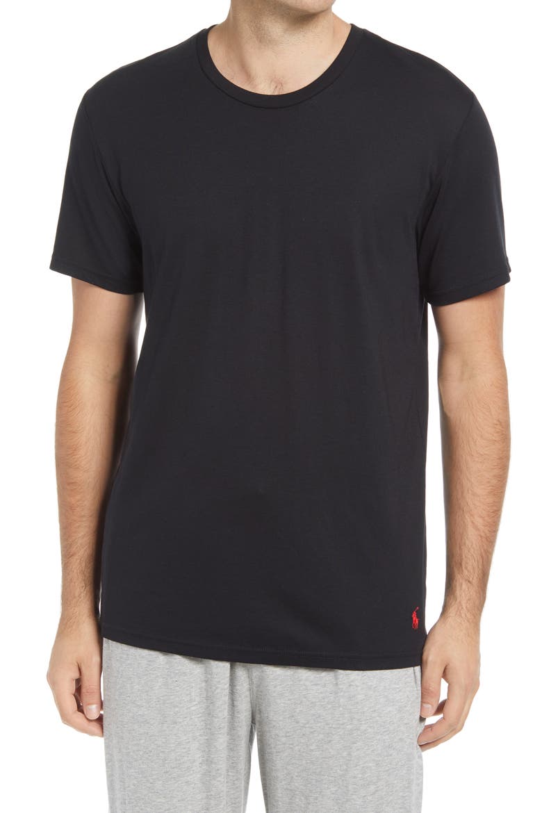 Supreme Comfort Sleep T-Shirt, Main, color, POLO BLACK