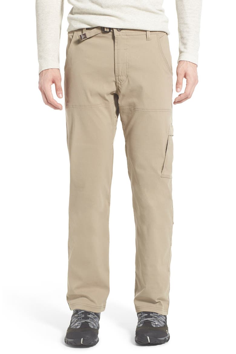 Zion Stretch Pants, Main, color, DARK KHAKI