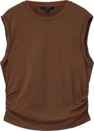 AllSaints West Side Ruched Tank