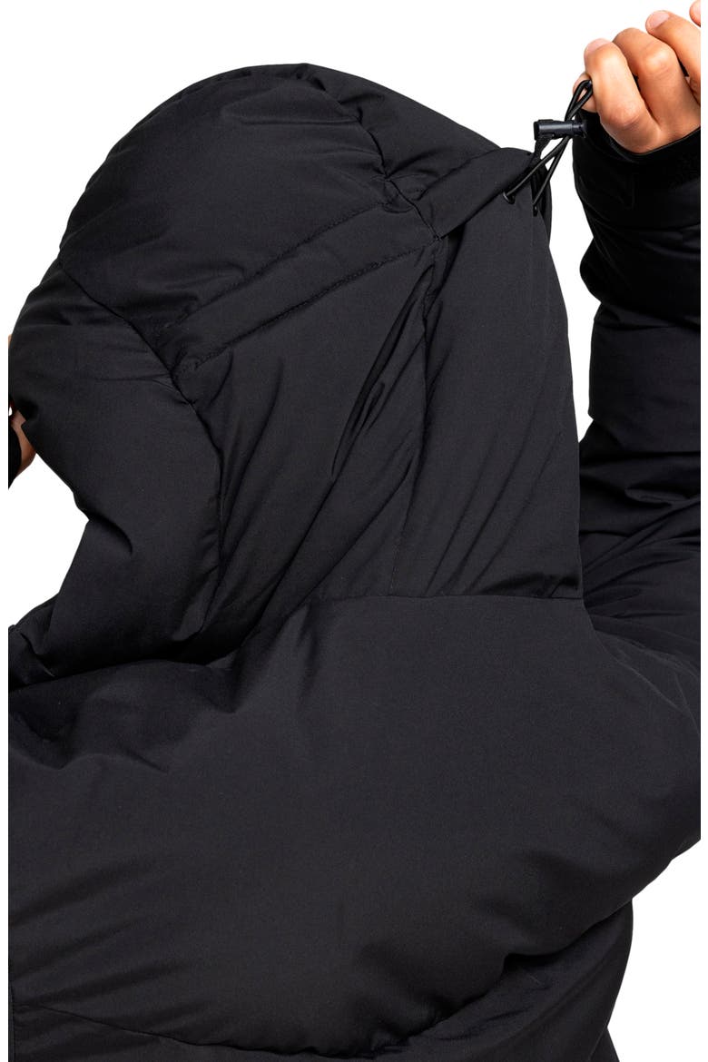 Alofted Water Resistant Hooded Puffer Jacket, Alternate, color, ANTHRACITE
