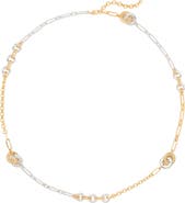 Kate Spade New York interlock long necklace