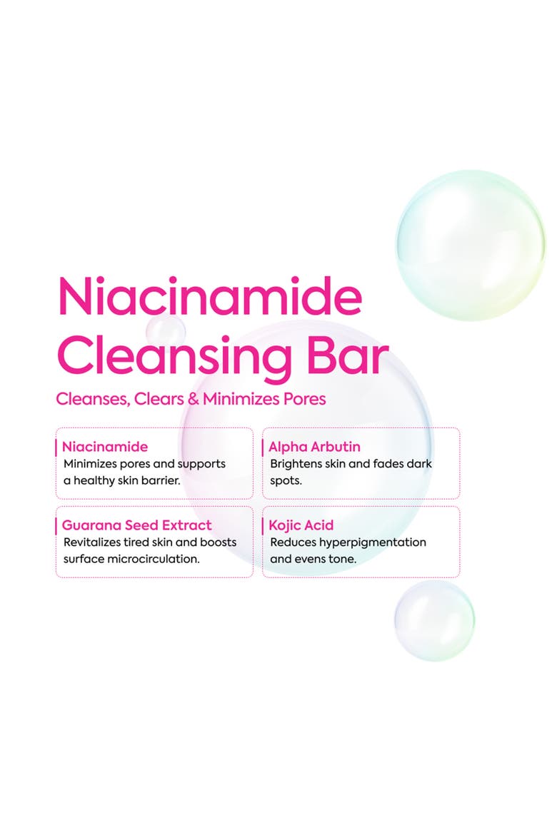Niacinamide Facial Cleansing Bar, Alternate, color, None