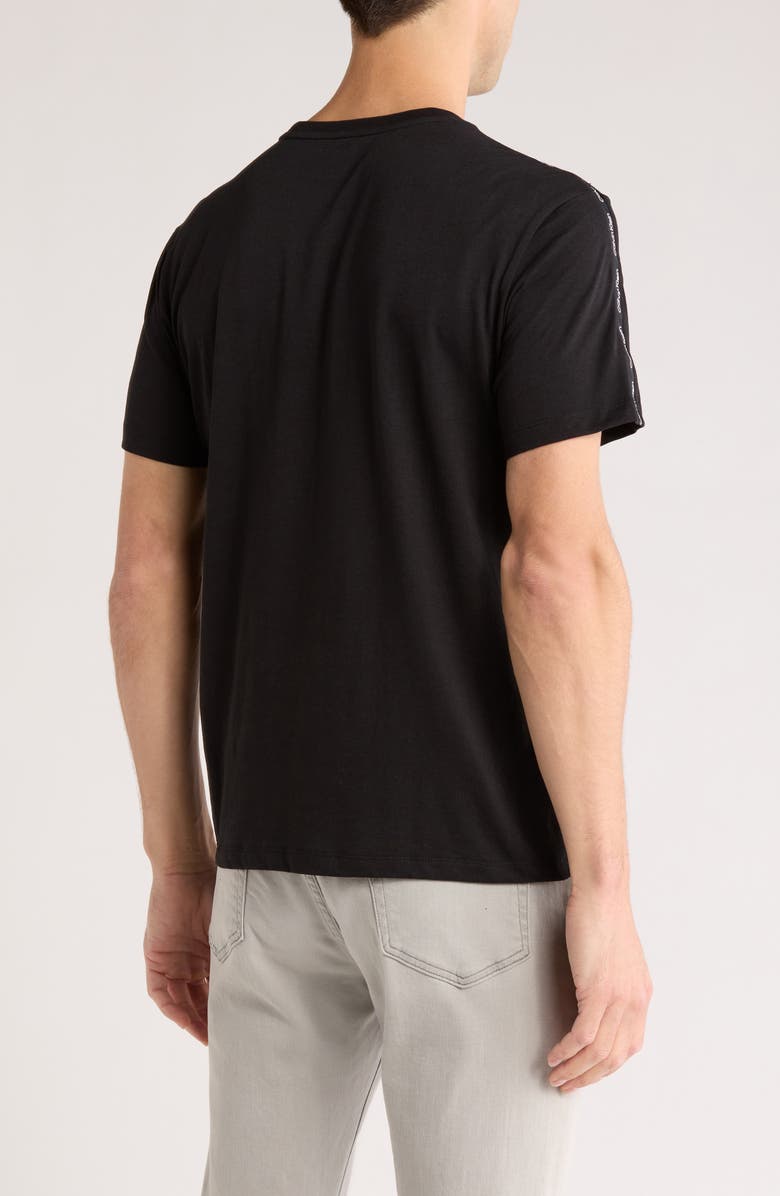 Calvin Klein Logo Tape Sleeve T-Shirt, Alternate, color,