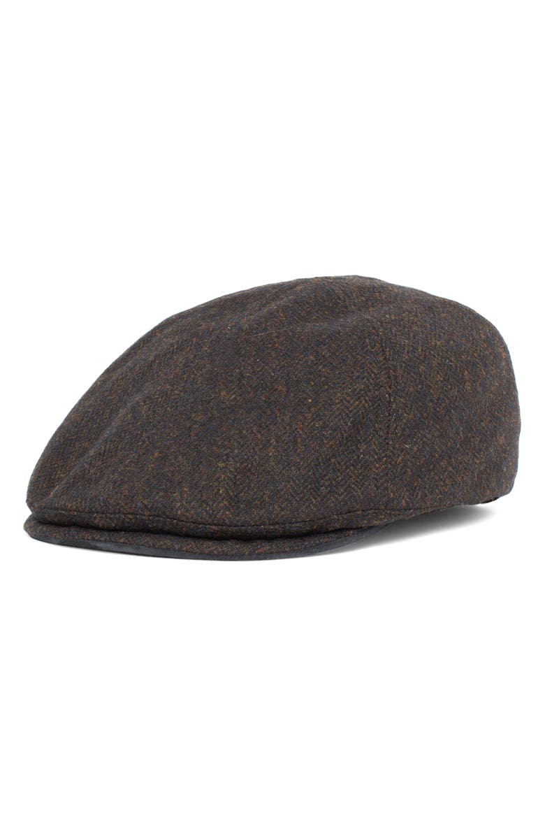 Goorin Bros. Pacheco Houndstooth Wool Driving Cap, Main, color, 