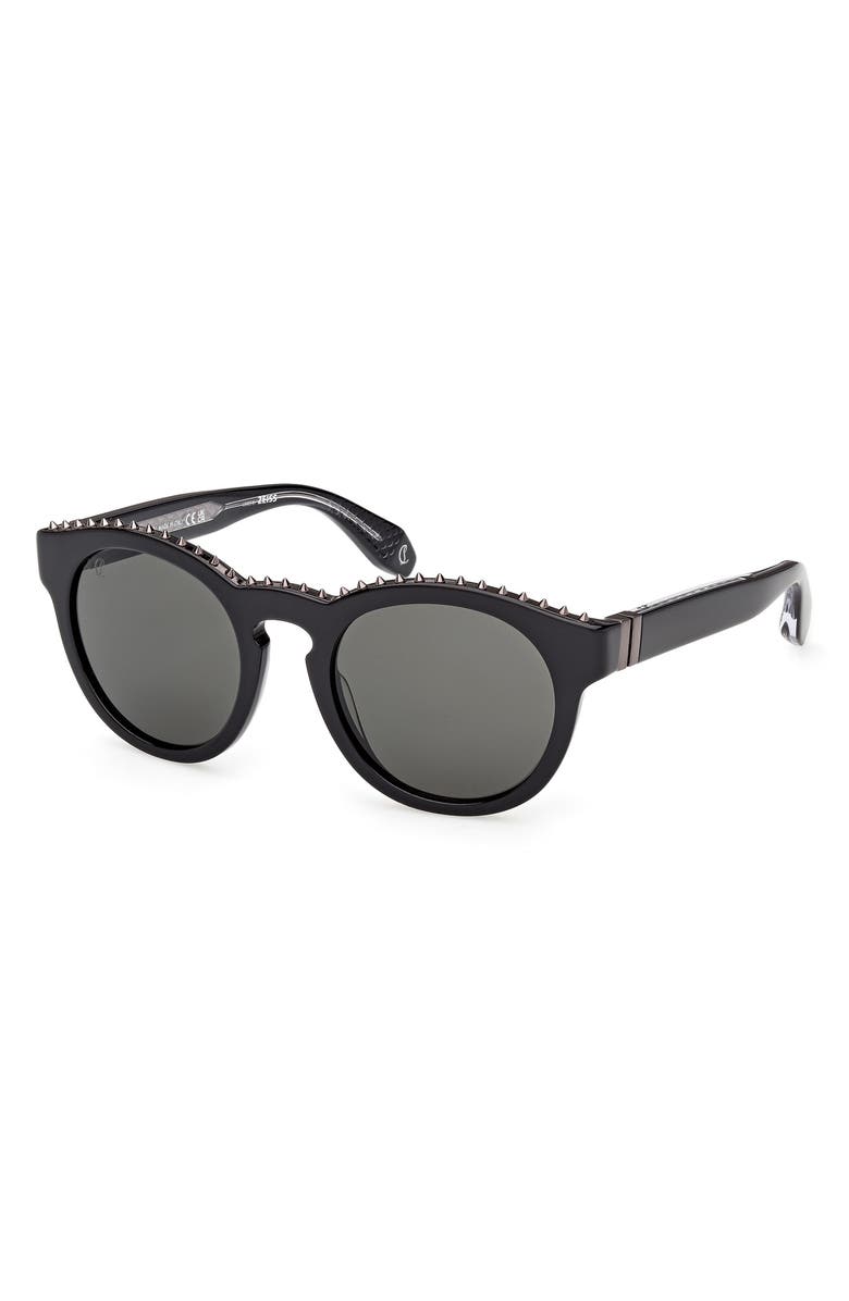 Christian Louboutin 53mm Round Sunglasses, Alternate, color,
