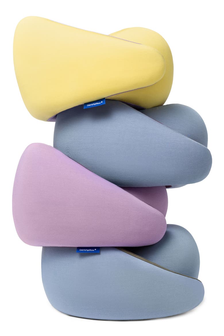 Go Memory Foam Travel Pillow, Alternate, color, PINK
