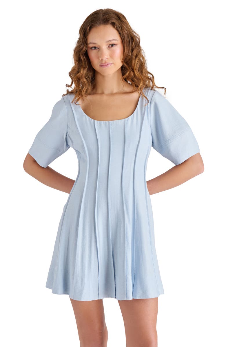 Steve Madden Arta Seamed Minidress, Alternate, color, 