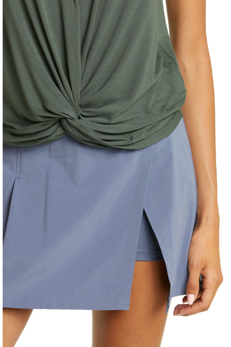 Twist Front Tank, Alternate, color, GREEN URBAN