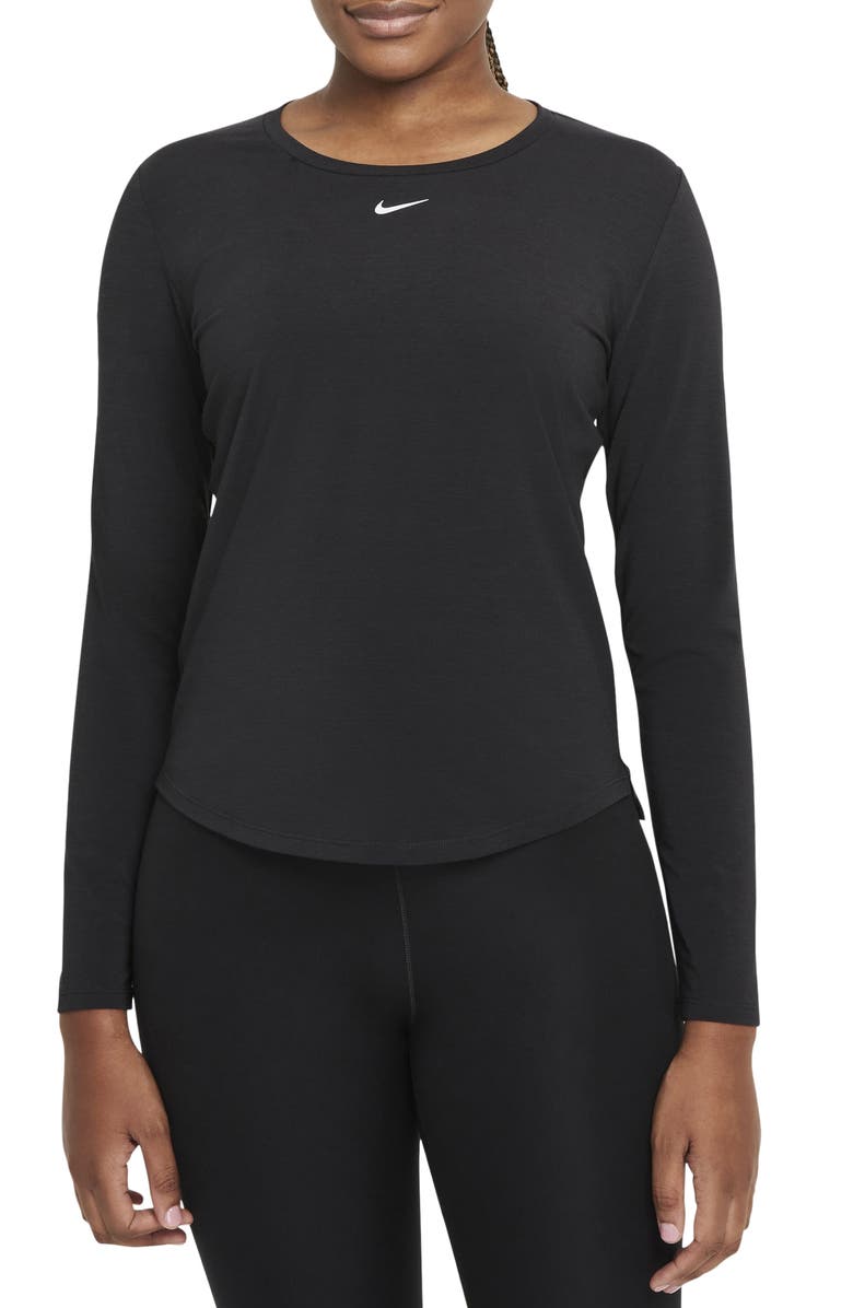 Nike One Luxe Dri-FIT Long Sleeve Top, Main, color,