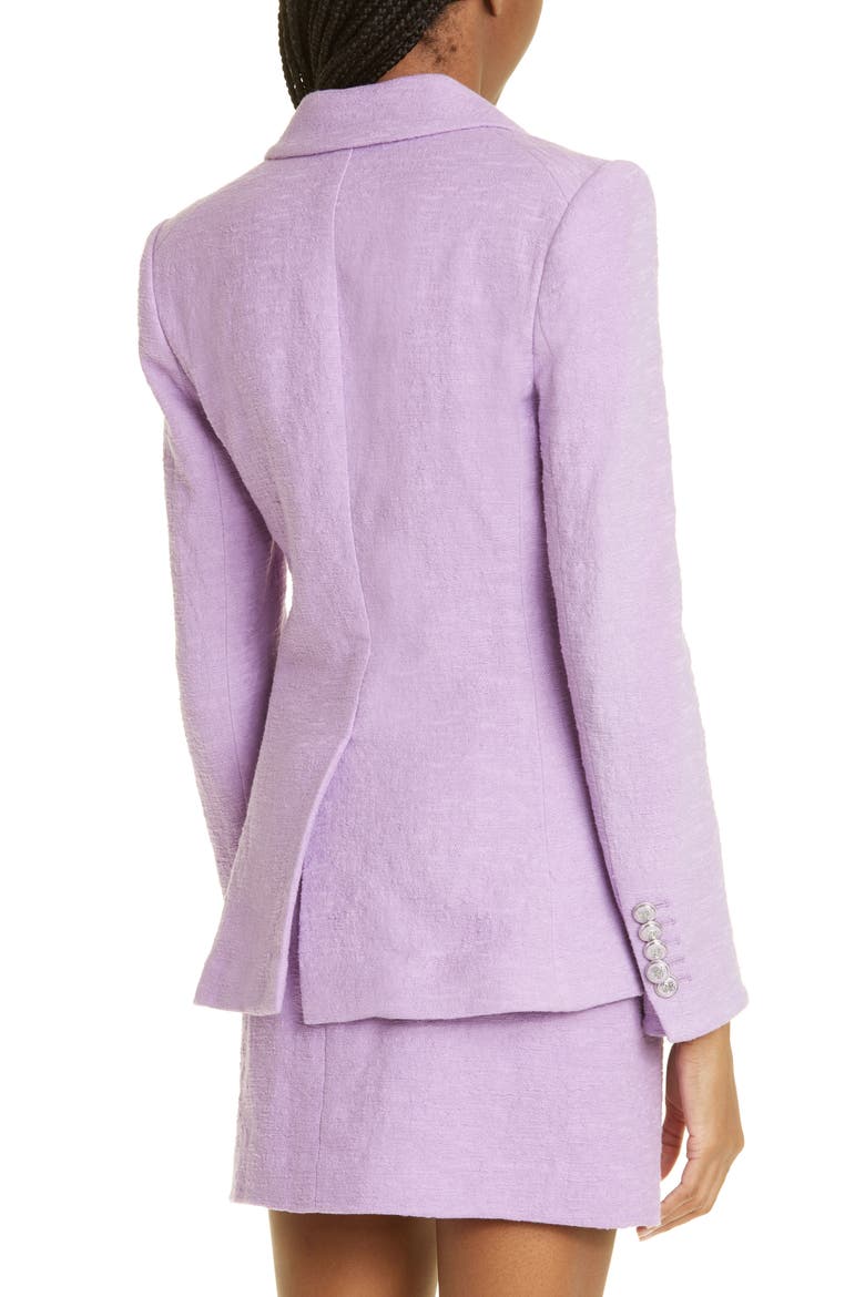 Miller Stretch Cotton Dickey Jacket, Alternate, color, VIOLET