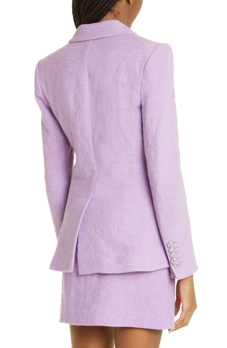 Veronica Beard Miller Stretch Cotton Dickey Jacket, Alternate, color,