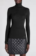 Moncler Virgin Wool Turtleneck Sweater